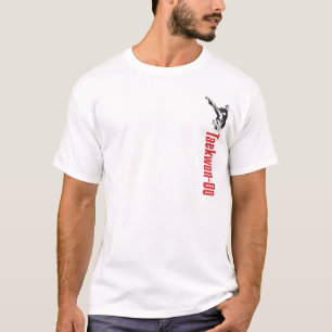 328 bekläda, och tillbaka Taekwon-Gör skjortan Tee
