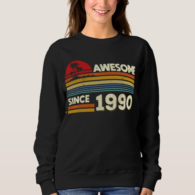 32:a födelsedag Fantastisk sedan 1990 32 år gamla  T Shirt (Framsida)
