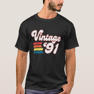 32:a födelsedag Kvinnor Manar född 1991 T Shirt