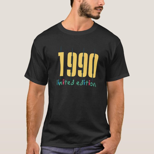 32:a födelsedagen Dam Manar 32 år 1990 2 T Shirt (Framsida)