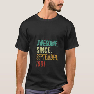 32:a födelsedagen Fantastisk sedan september 1991 T Shirt