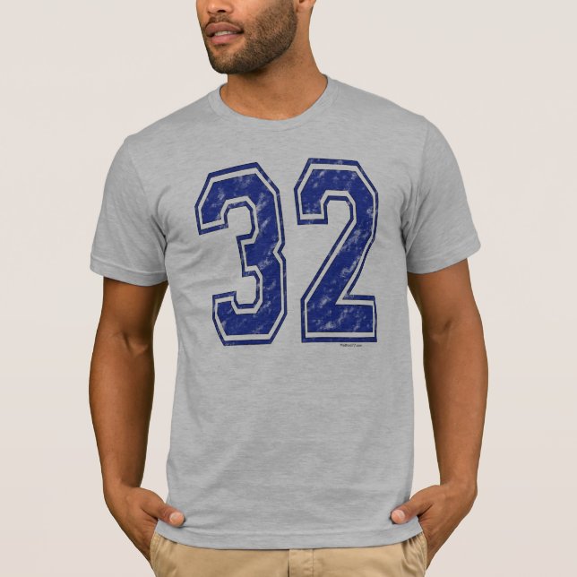 32 anpassningsbar Jersey Tee (Framsida)