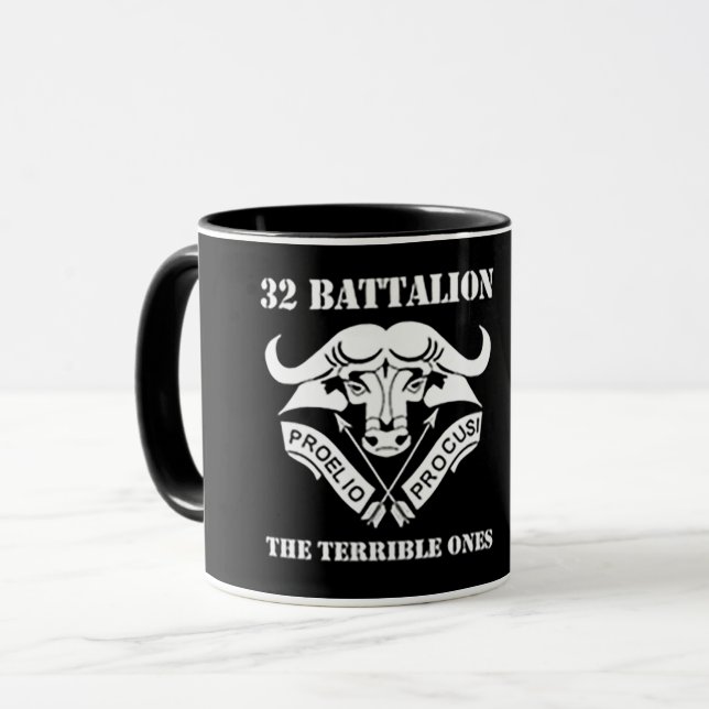 32 bataljons mugg (Framsida vänster)