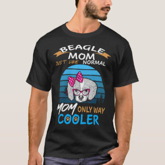 32 Beagle Mamma Cooler T Shirt