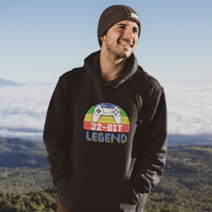 32-bitars förklaring - Retro Gamer Hoodie