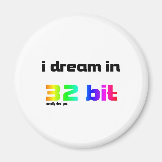 32-bitars magnet (Framsidan)