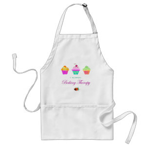 32 ing Behandling Färglösa Muffinsar Apron Förkläde