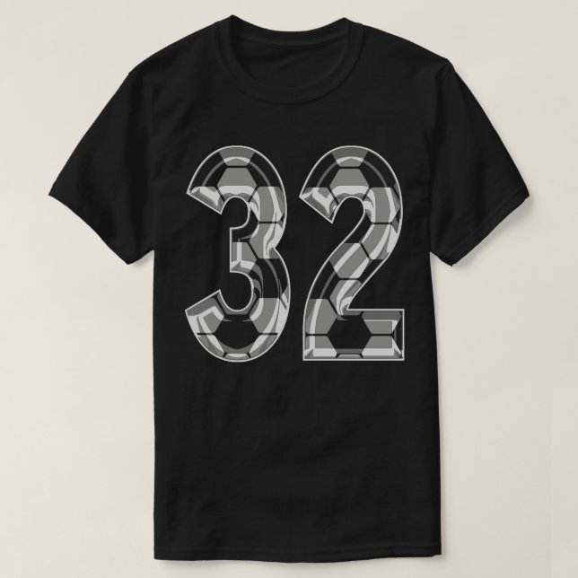 32 Jersey 32 Mamma Player Fläkt T Shirt (Design framsida)