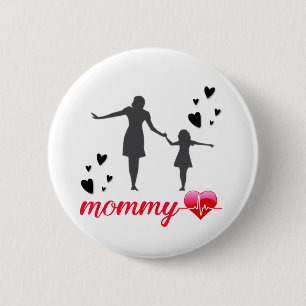 32.Proud mamma,mors dag,mamma, hembiträden,mamma- Knapp