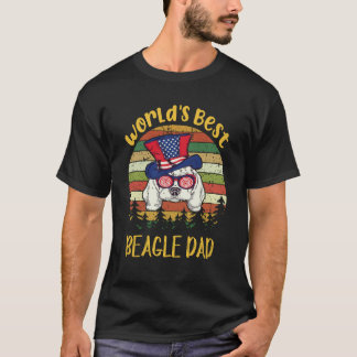 32 Världens Bästa Beagle Pappa Beagle T Shirt