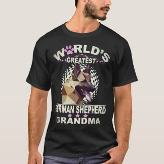 32 Världens Bästa Tyska Schabrador Mormor Tysk T Shirt