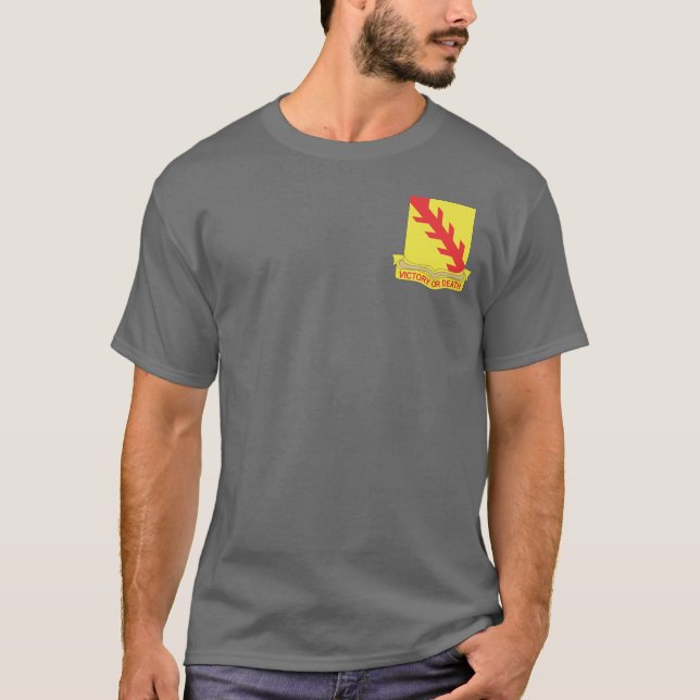32nd Armor 3rd T-tröja för Armored uppdelning T-shirt (Framsida)