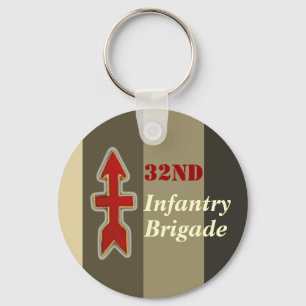 32nd Infanteribrigadmilitär Nyckelring