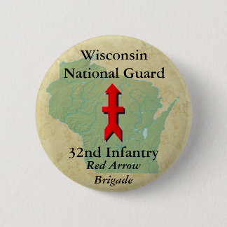 32nd Infanterit med Wisconsin kartlägger Knapp