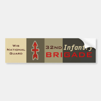 32nd Röd pilbrigad för infanteri Bildekal