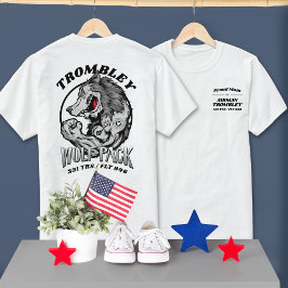 331 Varg Pack Luft Force BMT Studenten LIGHT Färg T Shirt