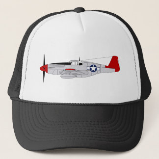 332:a Fighter Group - Red Svan - Tuskegee Airmen Truckerkeps