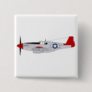 332. Kämpegrupp - Redtails - Tuskegee Airmen Knapp