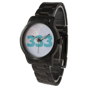 333 Angel Number Guidance Support Manifestation Armbandsur