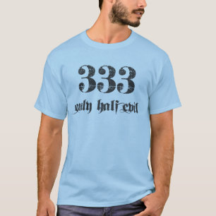333 - halv ond skjorta tröja