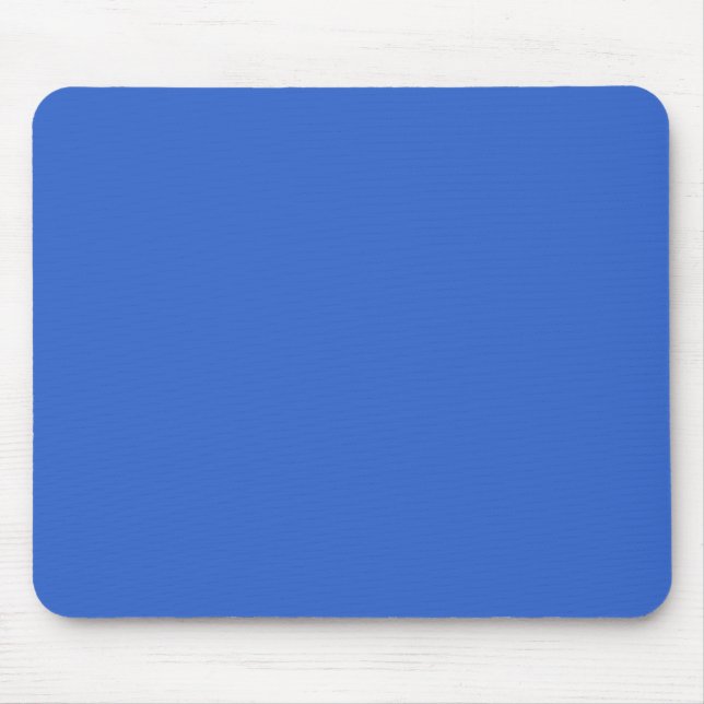 3366CC Solid Blue Background Färg-mall Musmatta (Framsidan)