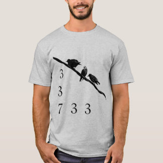337 fåglar på en binda t-shirt