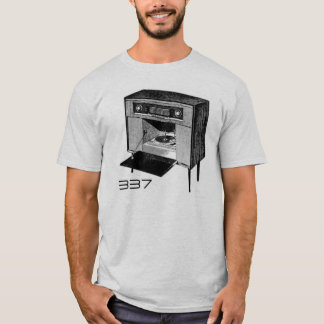 337 studior 33,7 FM radiosände T-tröja Tee Shirt
