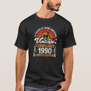 33-årig jakt på Hjortar februari 1990 33r T Shirt