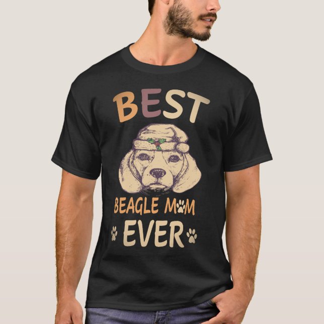 33 Bästa Beagle Mamma Någonsin Beagle T Shirt (Framsida)