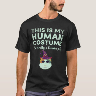 33 Det här är min mänskliga kostym Jag är verklige T Shirt