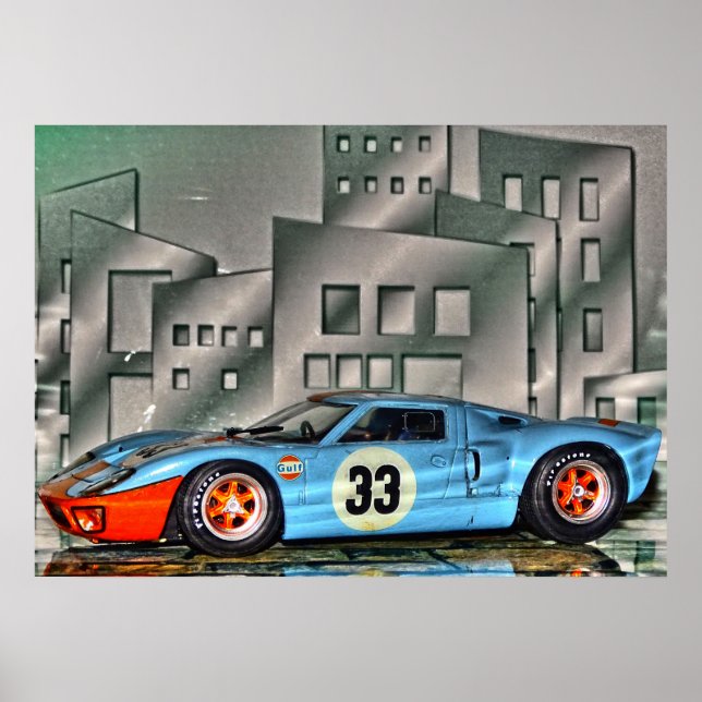 # 33 - Digital Artwork Jean-Louis Glineur Poster (Framsidan)