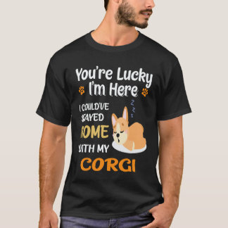 33 Du är Lucky Corgi T Shirt