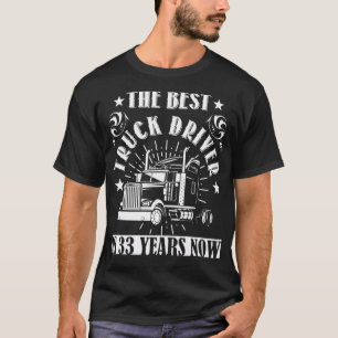 33:e födelsedag Drivrutin Lastbil 33 år Lastbilar T Shirt