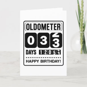 33:e födelsedagarkortet tack kort