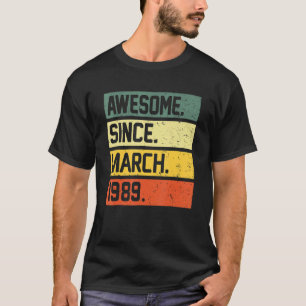 33:e födelsedagen 33 år gammal Fantastisk sedan ma T Shirt