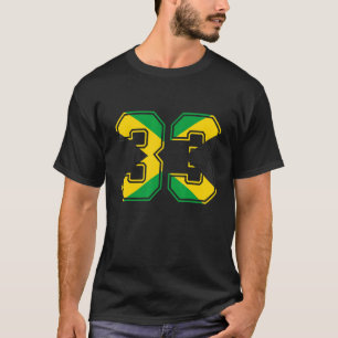 33:e födelsedagen Jamaican 33-årsjubileum 33 Jama T Shirt