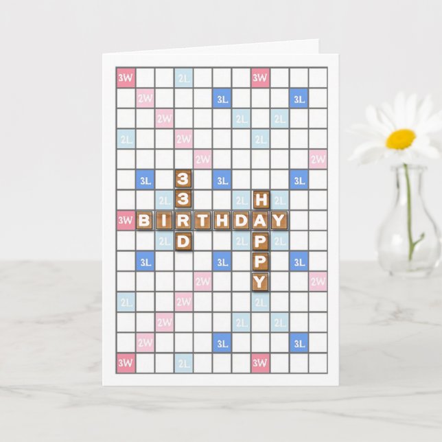 33:e födelsedagen, Ord-spelstyrelsen Kort (Liten växt)
