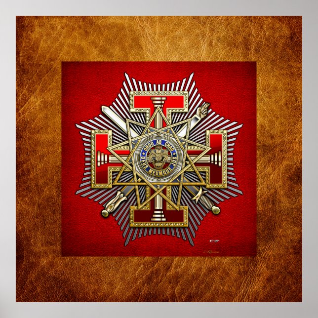 33:e lönegrad: Generell generalinspektör Poster (Framsidan)