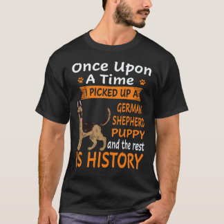 33 En gång tog jag upp en tysk herde T Shirt