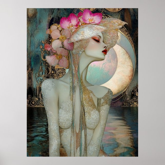 *~* 33 FD2 Nouveau Fantasy Etheral Dreamlike Poster (Framsidan)