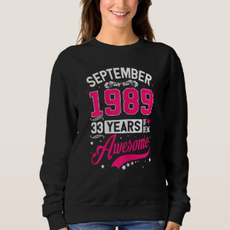33 Födelsedag 33 år T Shirt