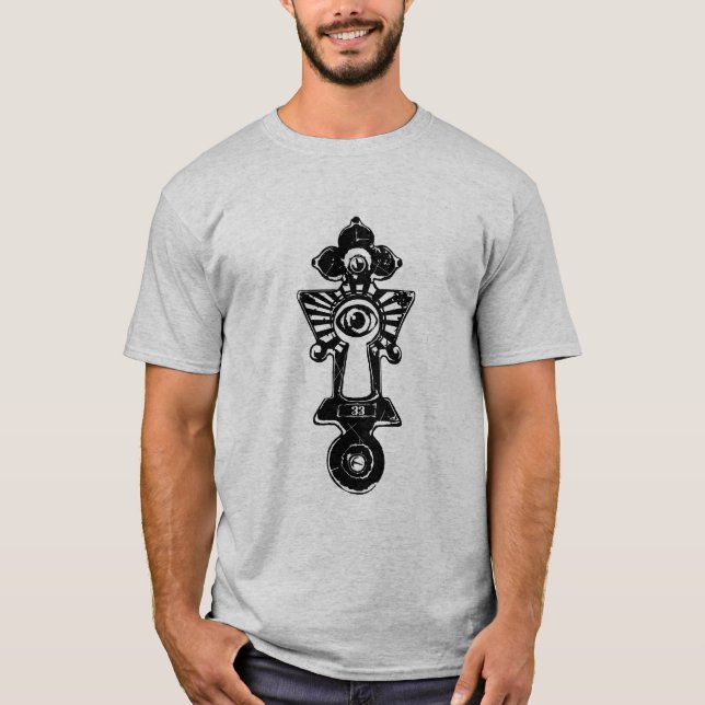 33 grad Keyhole T-shirt (Framsida)