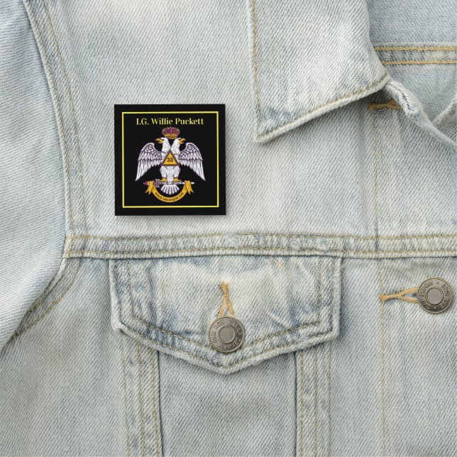 33 grader Namn bricka Namnbricka (På plats)