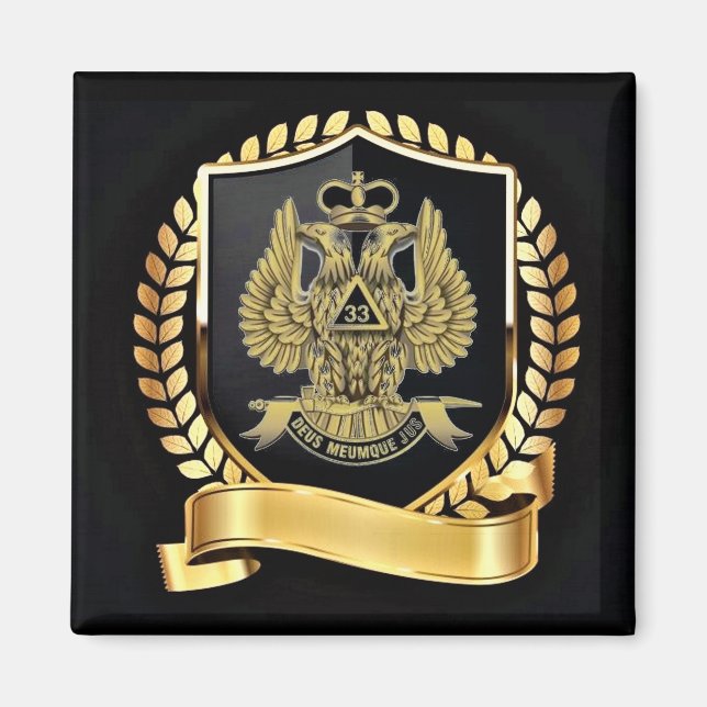 33 Gradmason Magnet (Framsidan)