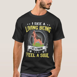 33 Jag ser en levande varelse Jag ser en vän Jag k T Shirt