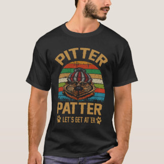 33 Pitter Patter Let's Get At'er Tysk Schäferhund T Shirt