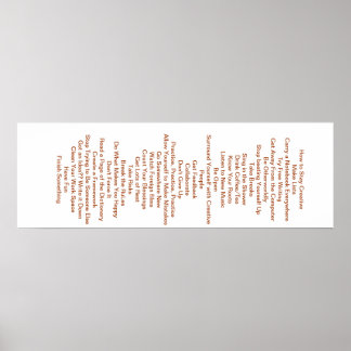 33 sätt att behålla Kreativet Poster