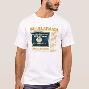 33rd Alabama infanteri (BA2) Tee Shirt