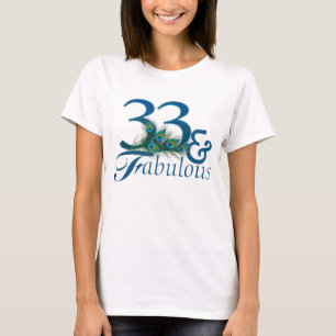 33rd FödelsedagT-tröja Tee Shirt