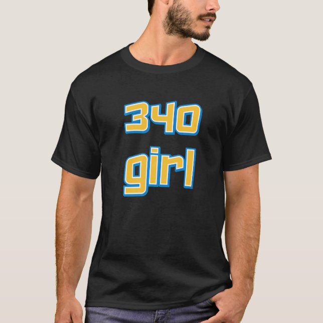 340 Jungfruöarna T Shirt (Framsida)